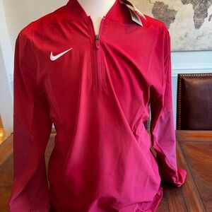 Nike 1/4 zip coaches long sleeve jacket brand new with tags men’s medium.
